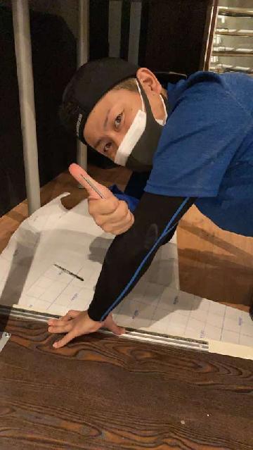 思わずピースサイン!