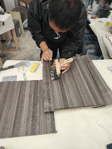 ダイノックシート研修中